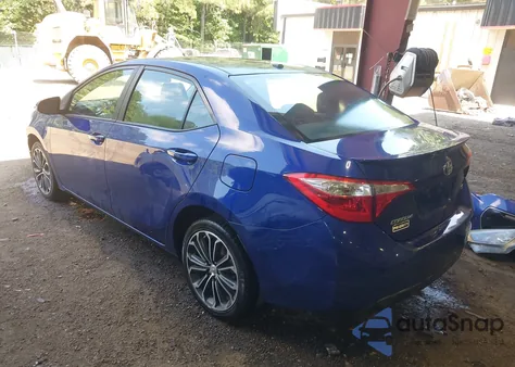 2016 Toyota Corolla S Premium из США, поврежденный, VIN 2T1BURHE3GC656467